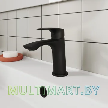 Смеситель Milardo Rora RORBL00M01 (черный) картинка 2